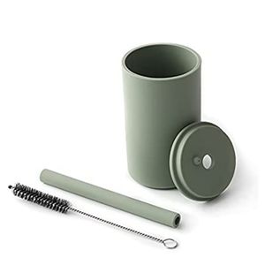 Toddler Straw Cup, TOPGOMES Silicone toddler cup